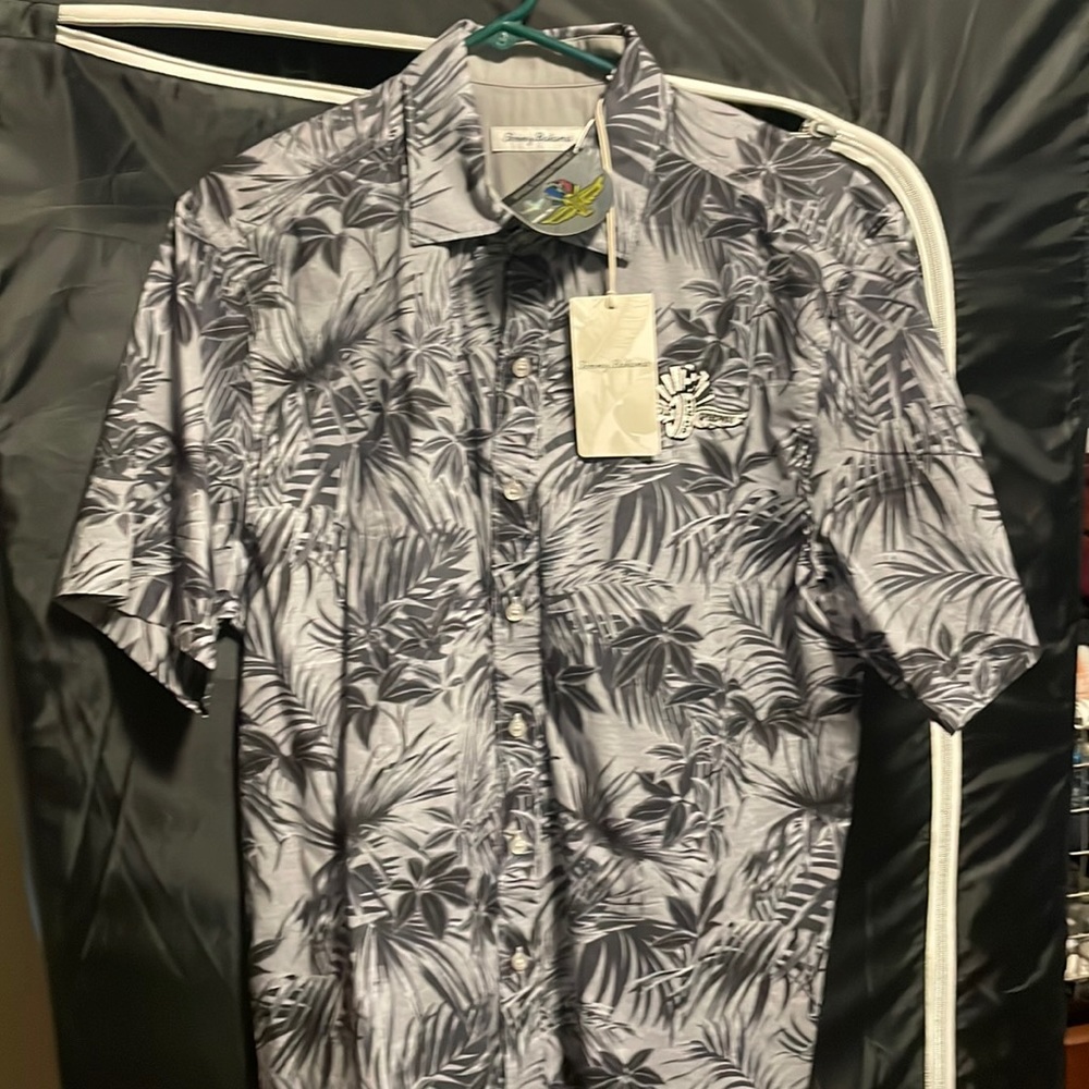 Tommy Bahama Indianapolis 500 edition button down shirt.  Size Medium.  NWT.